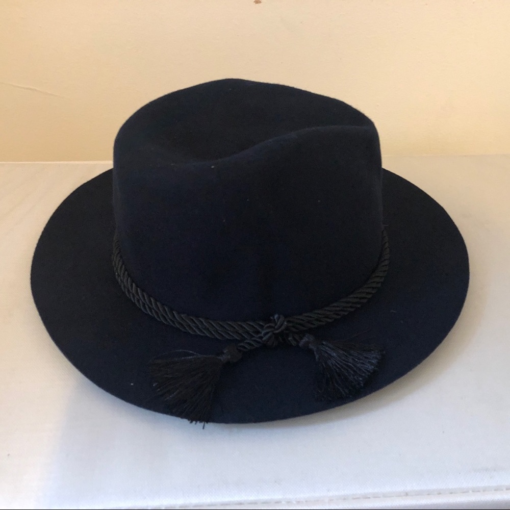 Brand New Blue Wool Fedora